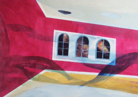 2012, Acrilic on canvas (Dypthic), 140 x 320 cm